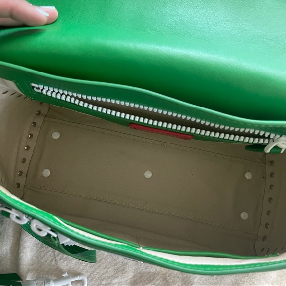 Valentino Free Colorblock Leather Satchel Bag - Picture 8 of 13